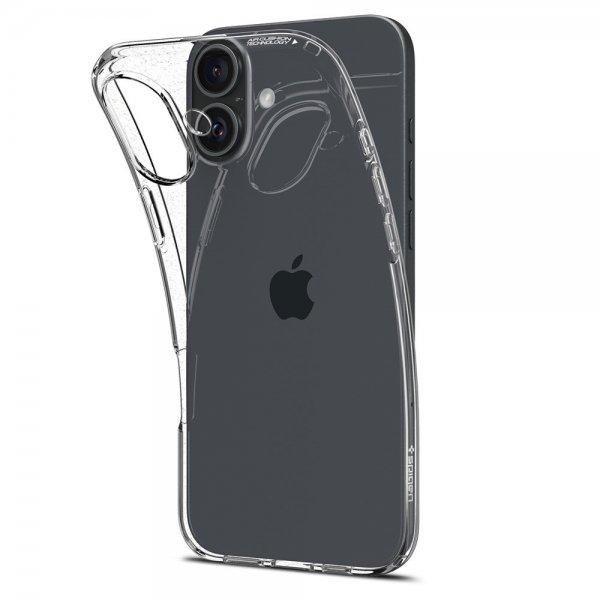 Spigen iPhone 16 Skal Liquid Crystal Crystal Clear