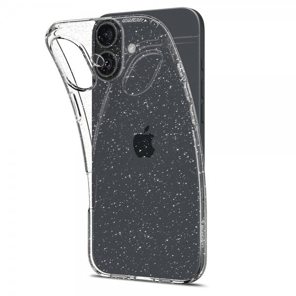 Spigen iPhone 16 Skal Liquid Crystal Glitter Crystal Quartz