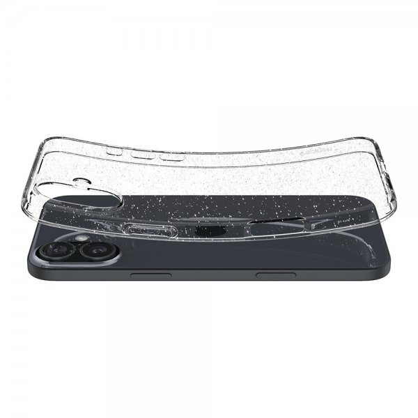 Spigen iPhone 16 Skal Liquid Crystal Glitter Crystal Quartz