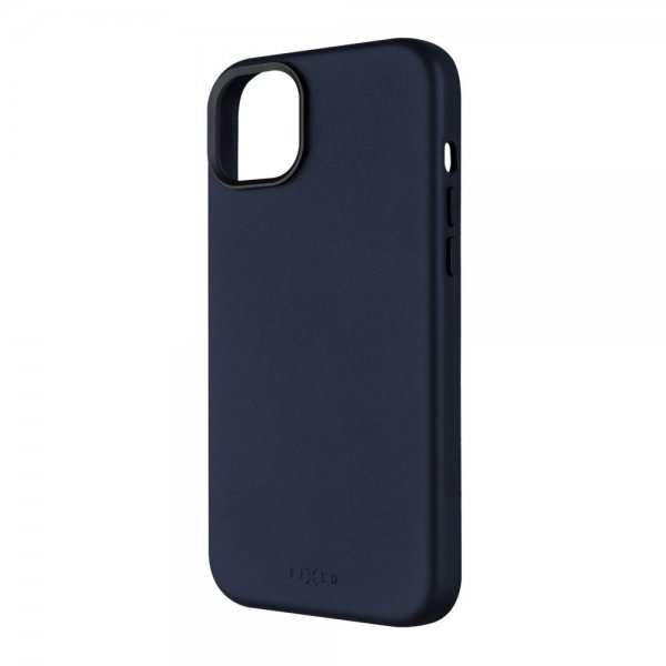 Fixed iPhone 16 Skal MagLeather Blå
