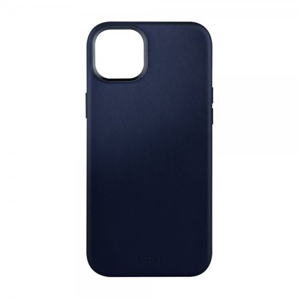 Fixed iPhone 16 Skal MagLeather Blå
