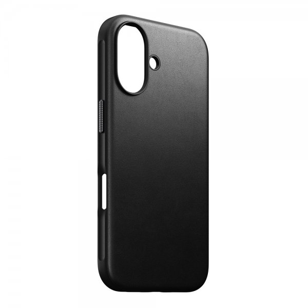 Nomad iPhone 16 Skal Modern Leather Case Svart