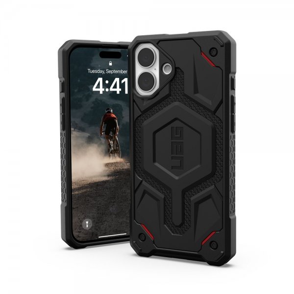 Urban Armor Gear (UAG) iPhone 16 Skal Monarch Pro Kevlar MagSafe Svart