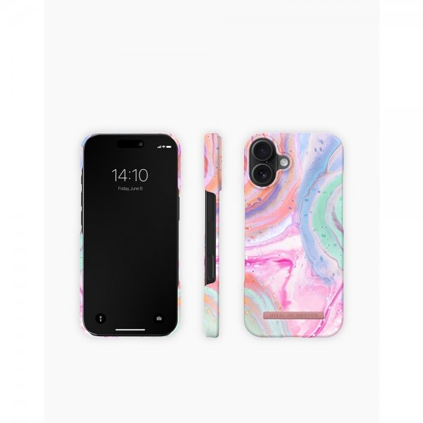 Ideal of Sweden iPhone 16 Skal Printed Case MagSafe Pastel Marble