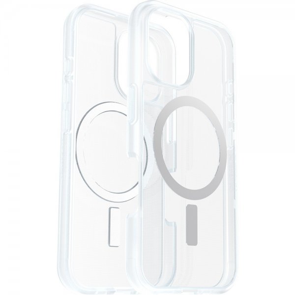 Otterbox iPhone 16 Skal React MagSafe Transparent