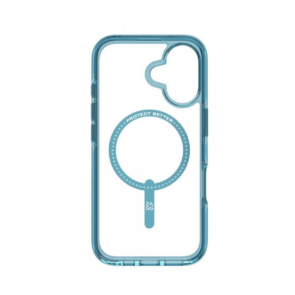 ZAGG iPhone 16 Skal Santa Cruz Snap Retro Blue
