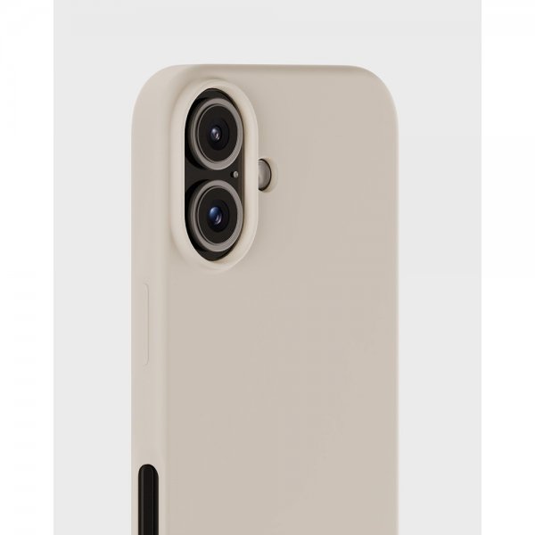 holdit iPhone 16 Skal Silikon Light Beige