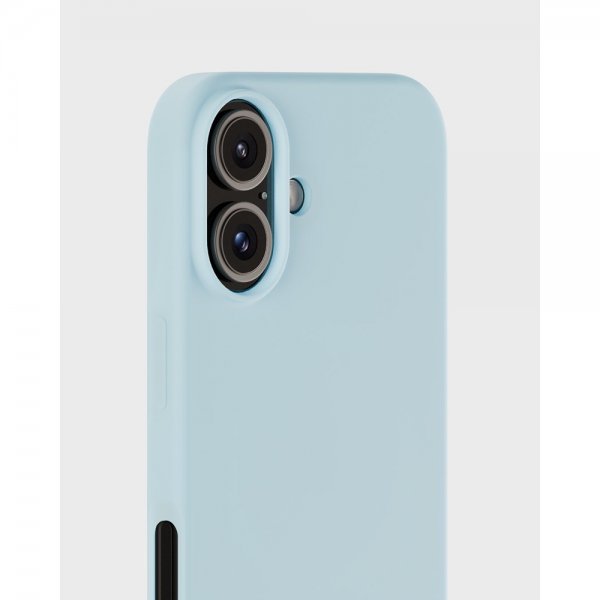 holdit iPhone 16 Skal Silikon Mineral Blue