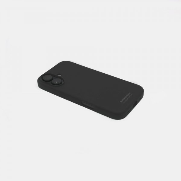MobileFriend iPhone 16 Skal Silikon Svart