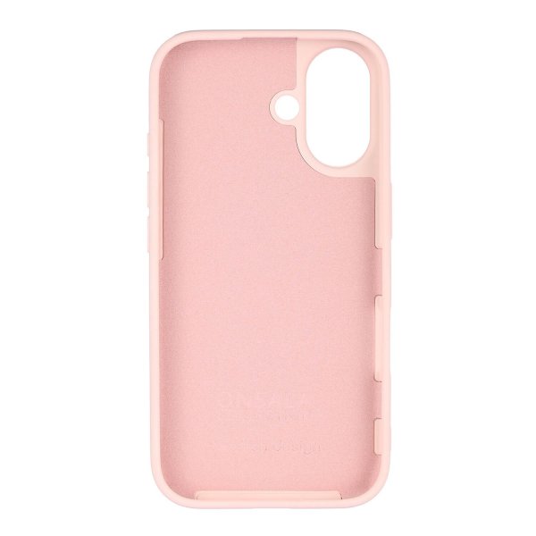 Onsala iPhone 16 Skal Silikonkänsla Chalk Pink
