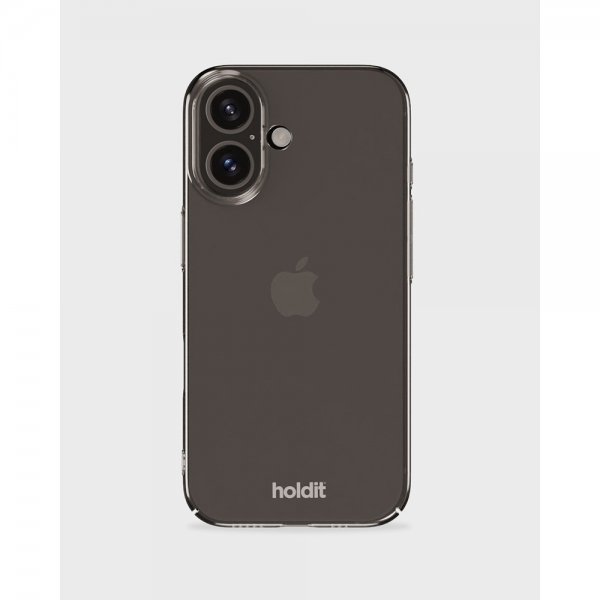holdit iPhone 16 Skal Slim Case Transparent