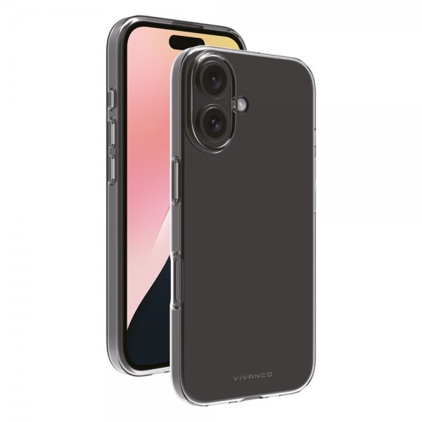 Vivanco iPhone 16 Skal Super Slim Transparent