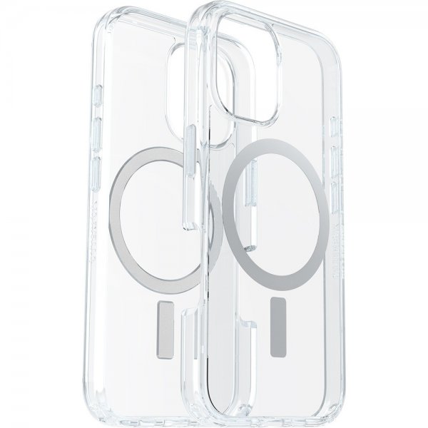Otterbox iPhone 16 Skal Symmetry Clear MagSafe Transparent