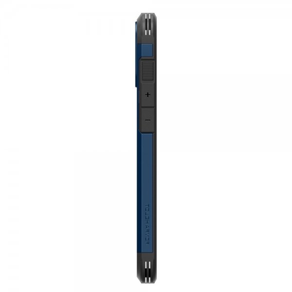 Spigen iPhone 16 Skal Tough Armor MagFit Navy Blue