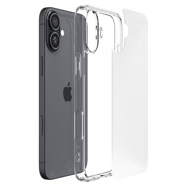 Spigen iPhone 16 Skal Ultra Hybrid Frost Clear