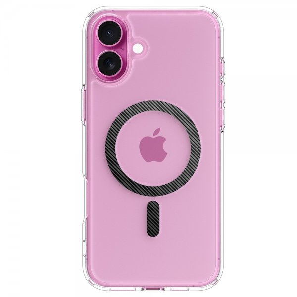 Spigen iPhone 16 Skal Ultra Hybrid MagFit Carbon Fiber