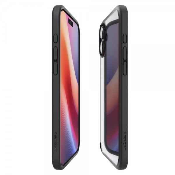 Spigen iPhone 16 Skal Ultra Hybrid Matte Svart