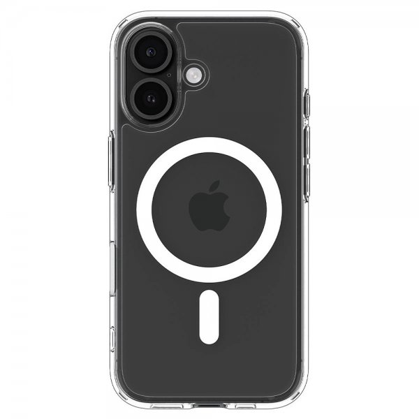 Spigen iPhone 16 Skal Ultra Hybrid T MagFit Clear White