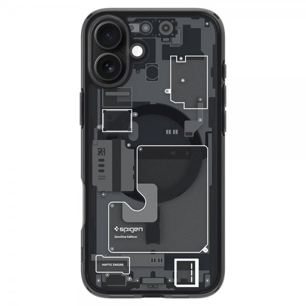Spigen iPhone 16 Skal Ultra Hybrid Zero One MagFit Svart