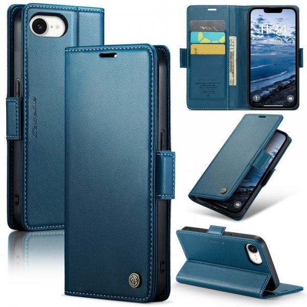CaseMe iPhone 16e/17e Fodral 023 Series Blå