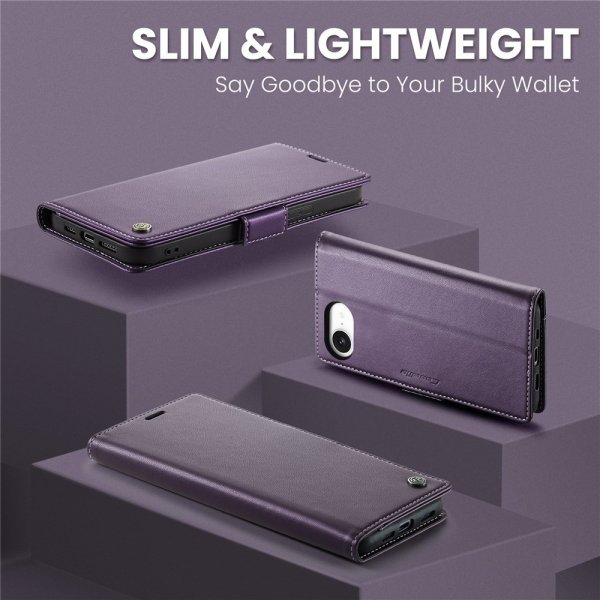 CaseMe iPhone 16e/17e Fodral 023 Series Lila