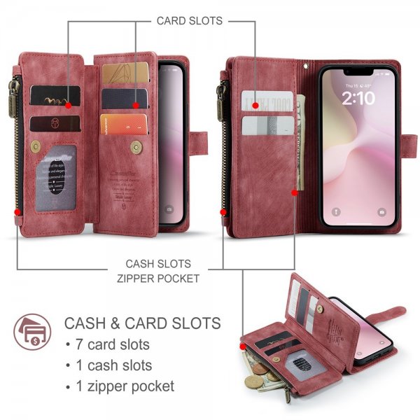CaseMe iPhone 16e/17e Fodral C30 Series Röd