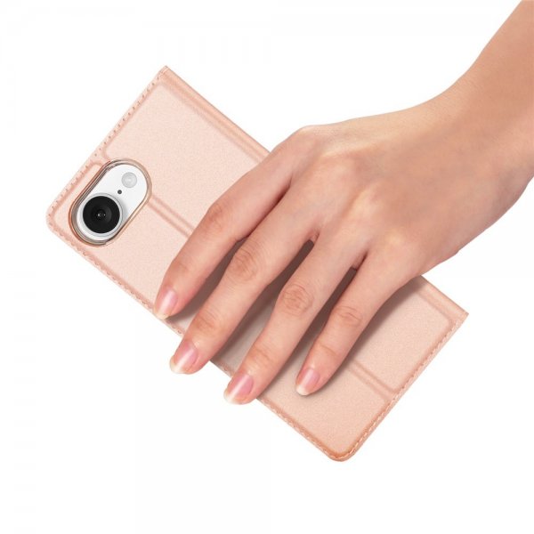 Dux Ducis iPhone 16e/17e Fodral Skin Pro Series Rosa