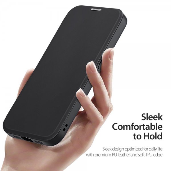 Dux Ducis iPhone 16e/17e Fodral Skin X Pro Series MagSafe Svart
