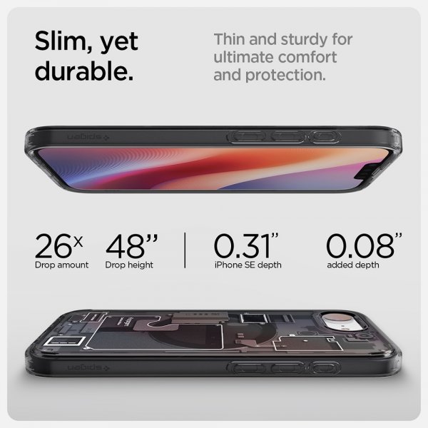 Spigen iPhone 16e/iPhone 17e Skal Ultra Hybrid Zero One MagFit Svart