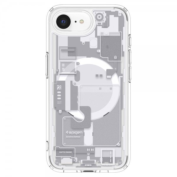 Spigen iPhone 16e/iPhone 17e Skal Ultra Hybrid Zero One MagFit Vit