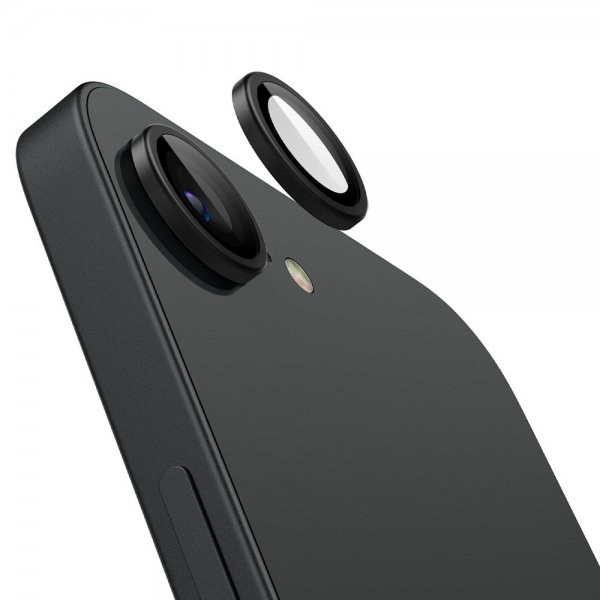 Spigen iPhone 16e/17e Kameraskydd GLAS.tR EZ Fit Optik Pro 2-pack