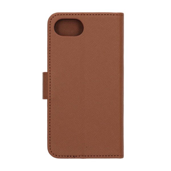 iPhone 16e/17e Fodral med Kortfack Stativfunktion Brun
