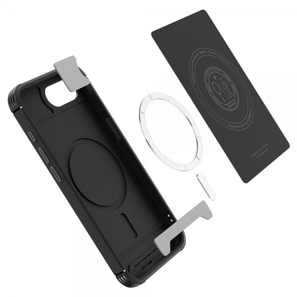 Spigen iPhone 16e/17e Skal Core Armor MagFit Matte Black