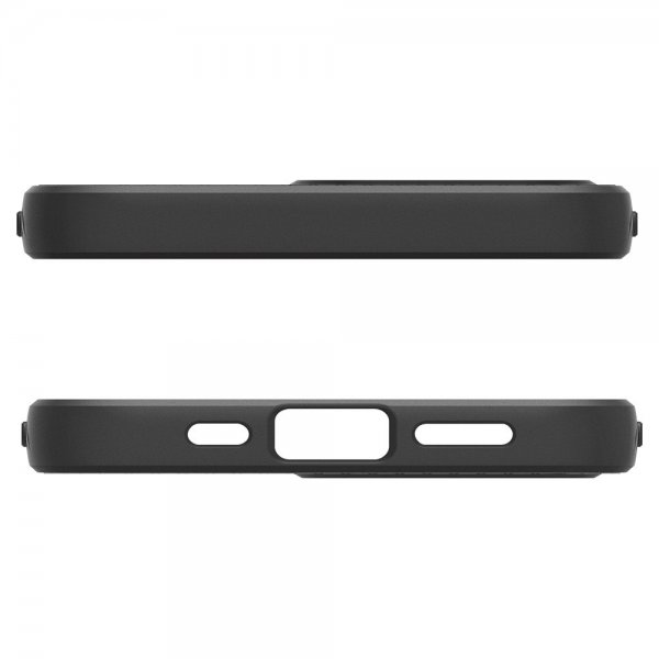 Spigen iPhone 16e/17e Skal Liquid Air Matte Black