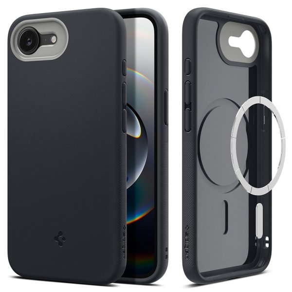 Spigen iPhone 16e/17e Skal Nano Pop MagFit Black Sesame