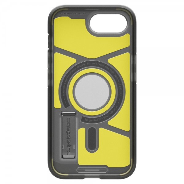 Spigen iPhone 16e/17e Skal Tough Armor MagFit Frost Black