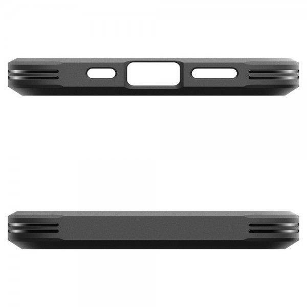 Spigen iPhone 16e/17e Skal Tough Armor MagFit Gunmetal