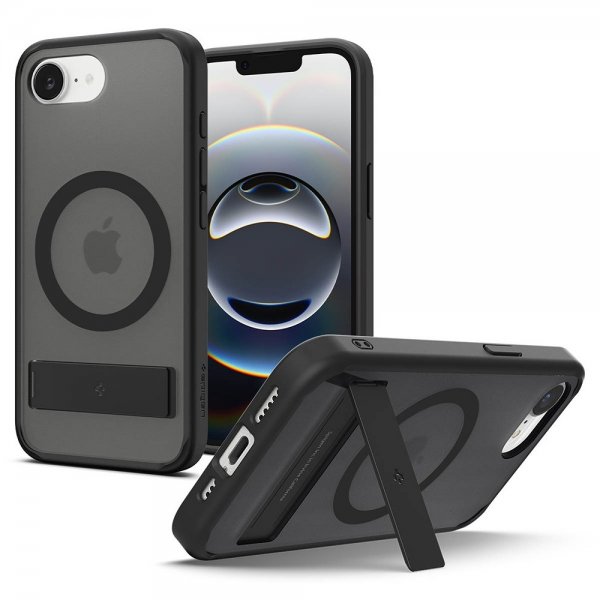 Spigen iPhone 16e/17e Skal Ultra Hybrid S MagFit Frost Black
