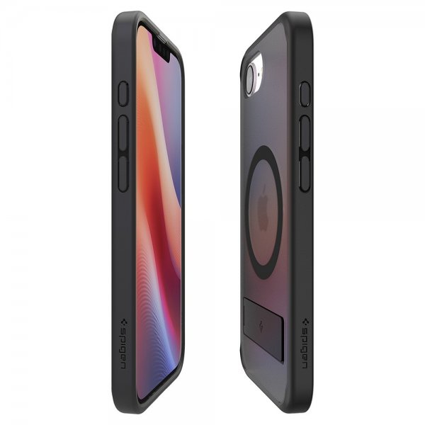 Spigen iPhone 16e/17e Skal Ultra Hybrid S MagFit Frost Black