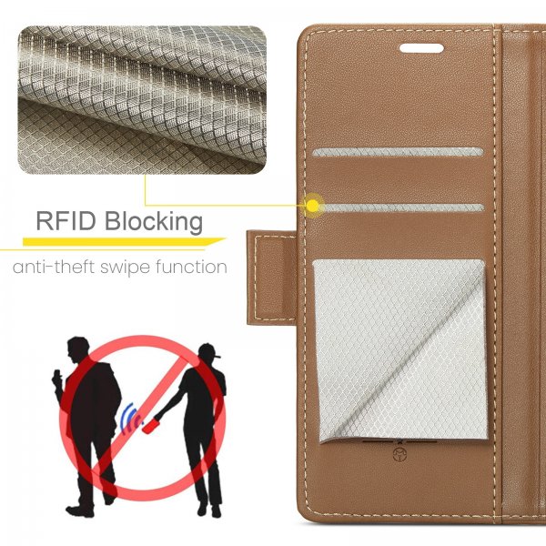 CaseMe iPhone Air Fodral 023 Series Brun