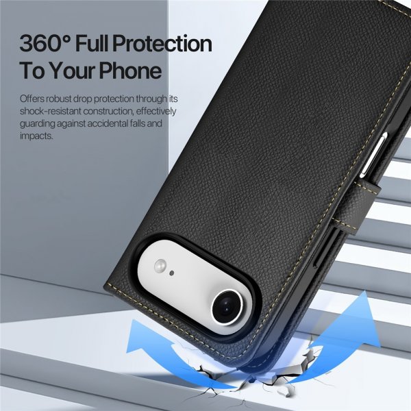 Dux Ducis iPhone Air Fodral 2-i-1 Lawa Series MagSafe Svart