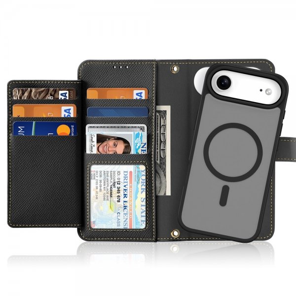 Dux Ducis iPhone Air Fodral 2-i-1 Lawa Series MagSafe Svart