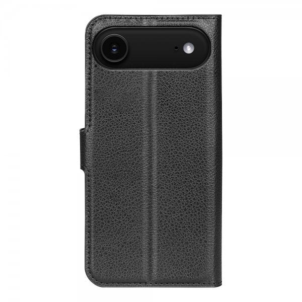 iPhone Air Fodral Litchi Svart