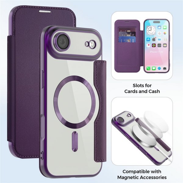 iPhone Air Fodral MagSafe Lila