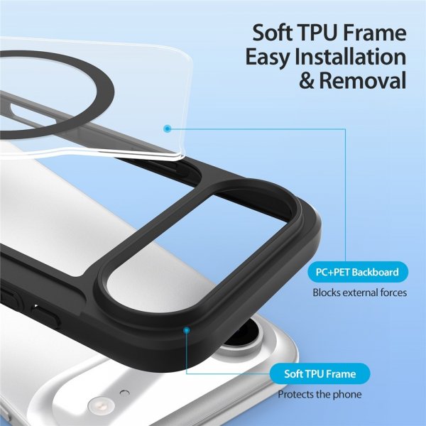 Dux Ducis iPhone Air Fodral Skin X Pro Series MagSafe Svart
