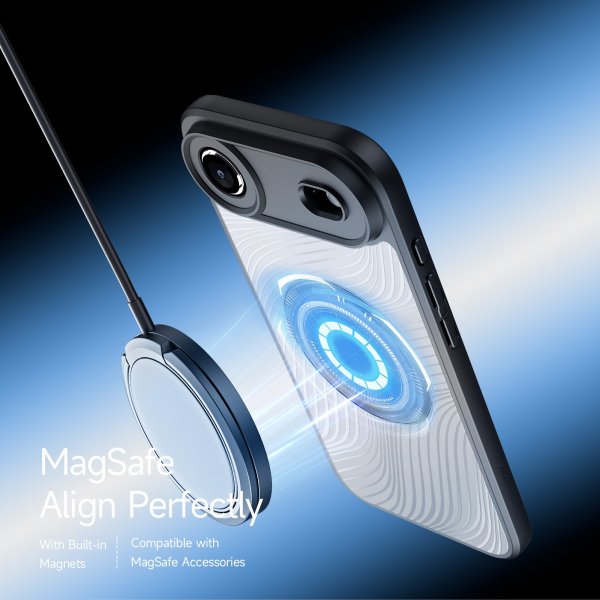 Dux Ducis iPhone Air Skal Aimo Series MagSafe Svart