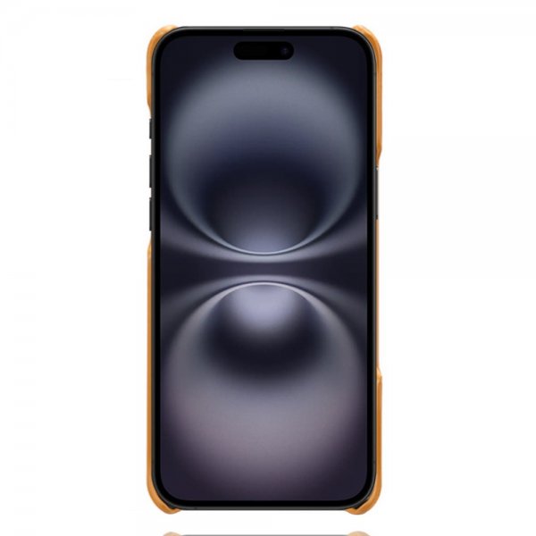 iPhone Air Skal med två Kortfack Ljusbrun