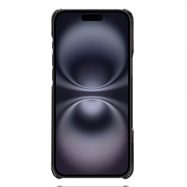 iPhone Air Skal med två Kortfack Svart