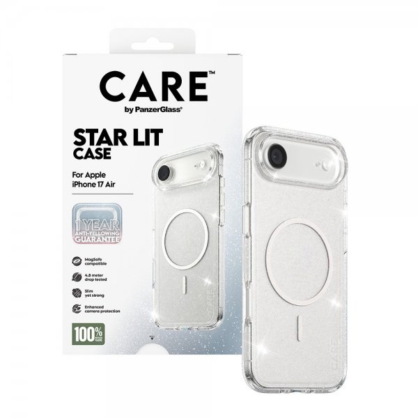 CARE by PanzerGlass iPhone Air Skal Star Lit MagSafe