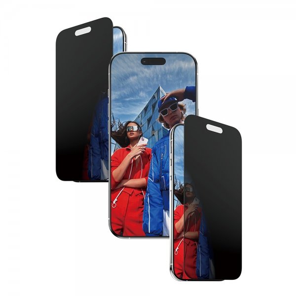 PanzerGlass iPhone Air Skärmskydd Ultra-Wide Fit Privacy EasyAligner